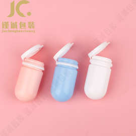 厂家新款10ml小灯泡面膜瓶 PP胶囊乳液瓶 化妆品撕拉盖啫喱瓶包材