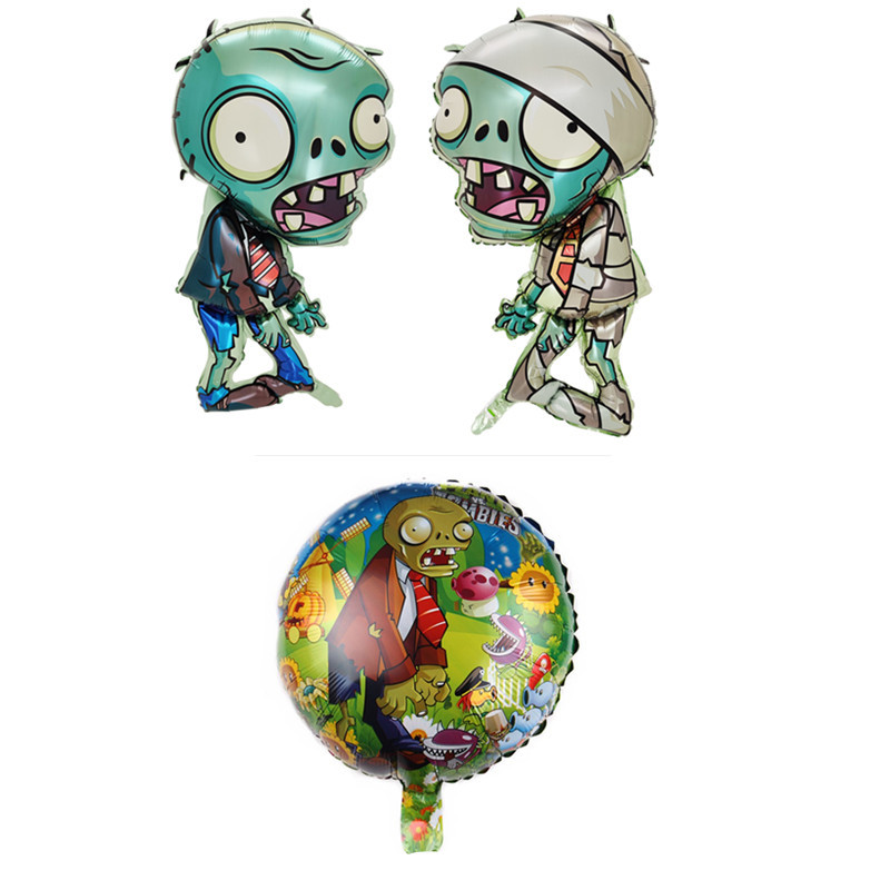 Round Plants vs. Zombies
