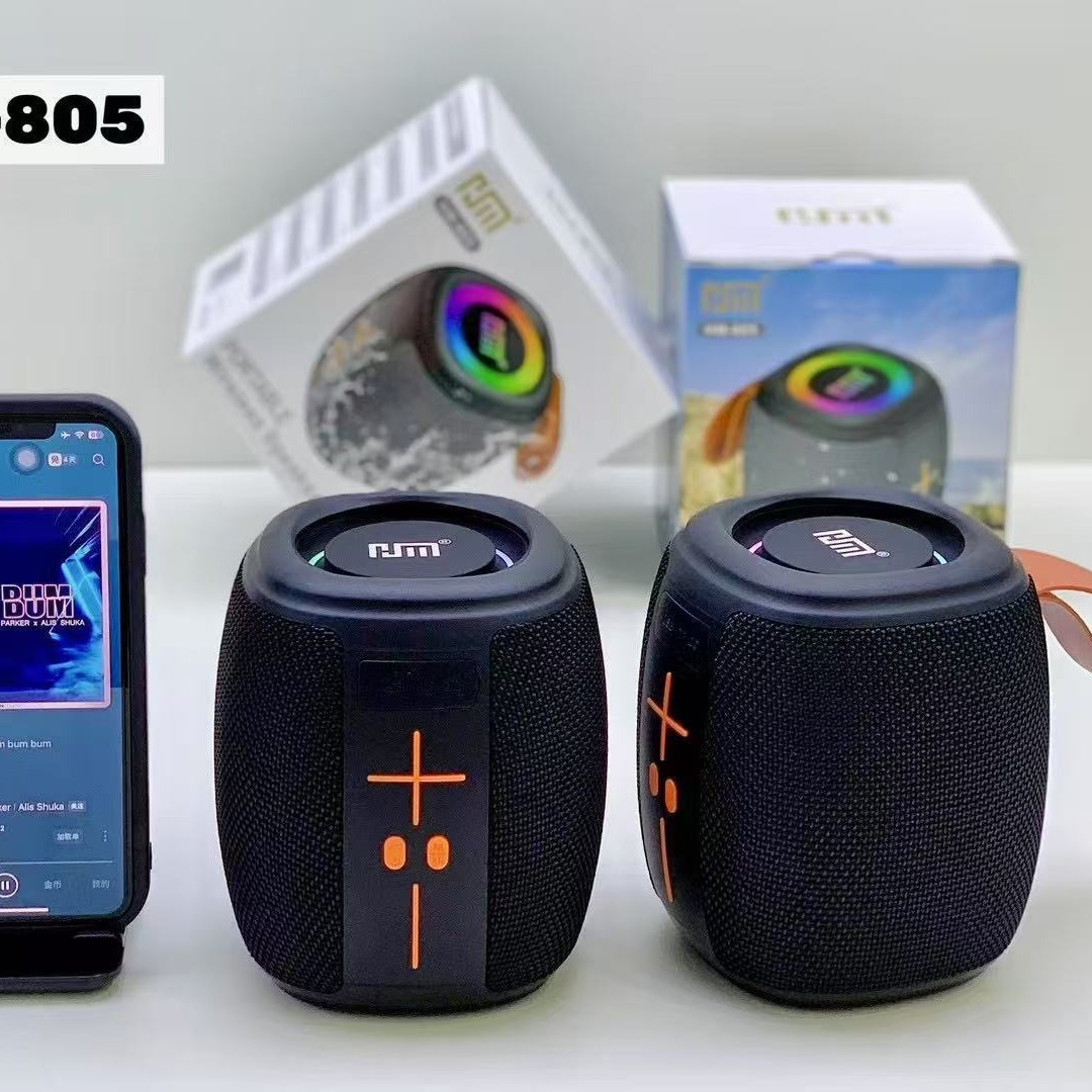 Nuevo altavoz Bluetooth transfronterizo HM-805 subwoofer de alta potencia portátil a prueba de agua tarjeta de audio portátil