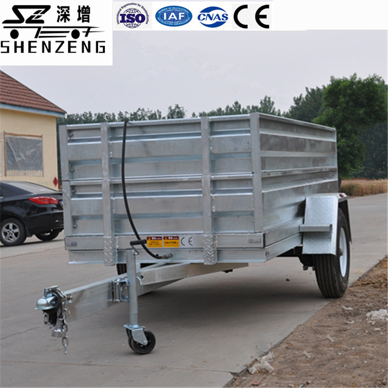 自卸镀锌拖车 农用拖车 拖拉机牵引车 拖斗车 工具车