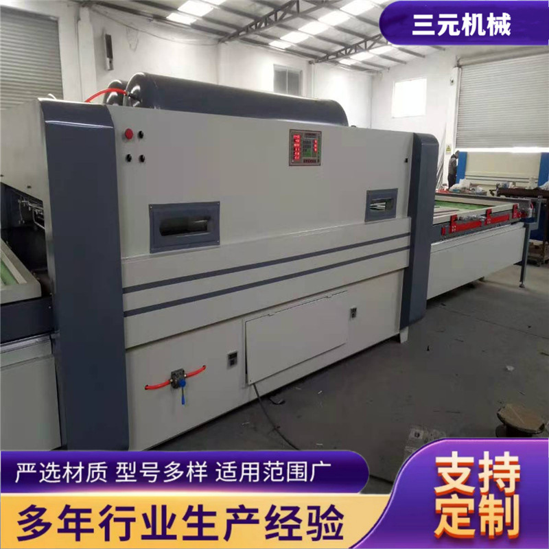 侧出台橱柜门双工位真空覆膜机 PVC皮革软硬包真空吸塑机 包安装
