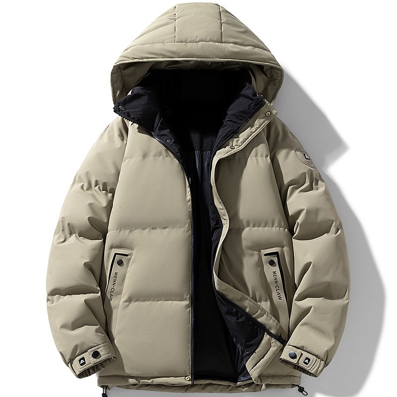 Invierno de asalto hombre nuevo tipo de algodón grueso abrigo a prueba de viento chaqueta de algodón cálido impermeable chaqueta de algodón