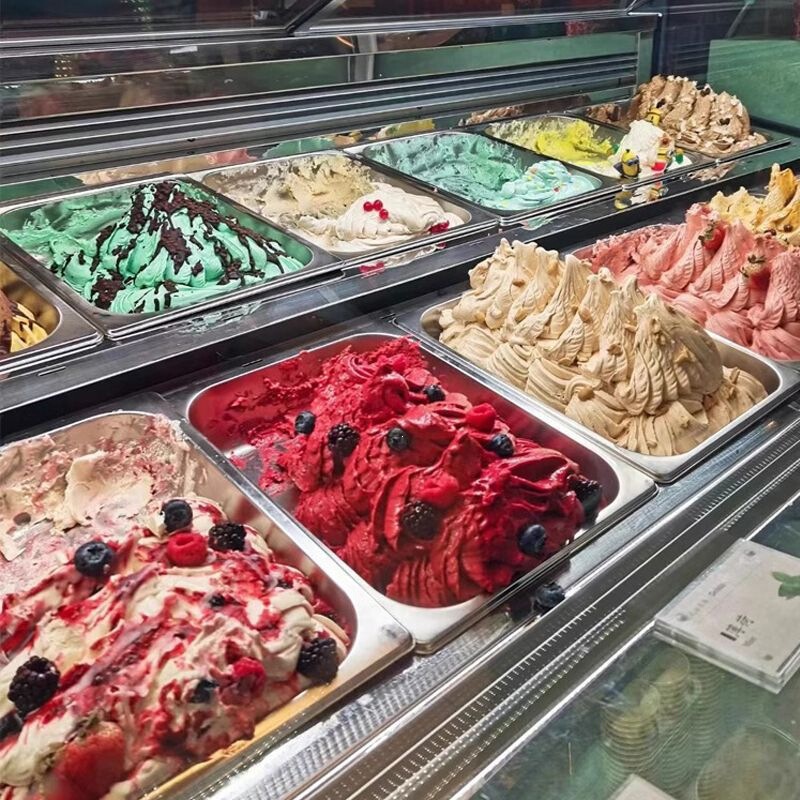 Commercial automatic high-capacity hard ice cream machine, tabletop spherical ice cream maker Commercial automatic high-capacity hard ice cream machine, tabletop spherical ice cream maker