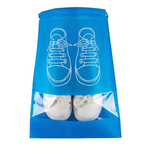 Non-woven storage bag shoe storage bag drawstring drawstring travel storage bag dust-proof shoe bag non-woven shoe bag