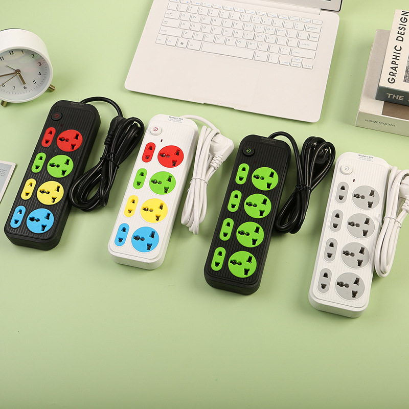 智能多功能插座黑白壳彩色孔插板中东沙特阿拉伯 伊朗 迪拜 以色