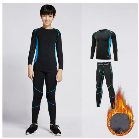 Traje térmico para jóvenes transfronterizo nuevo, aislamiento térmico, cómodo y transpirable, traje térmico para jóvenes al por mayor WU32