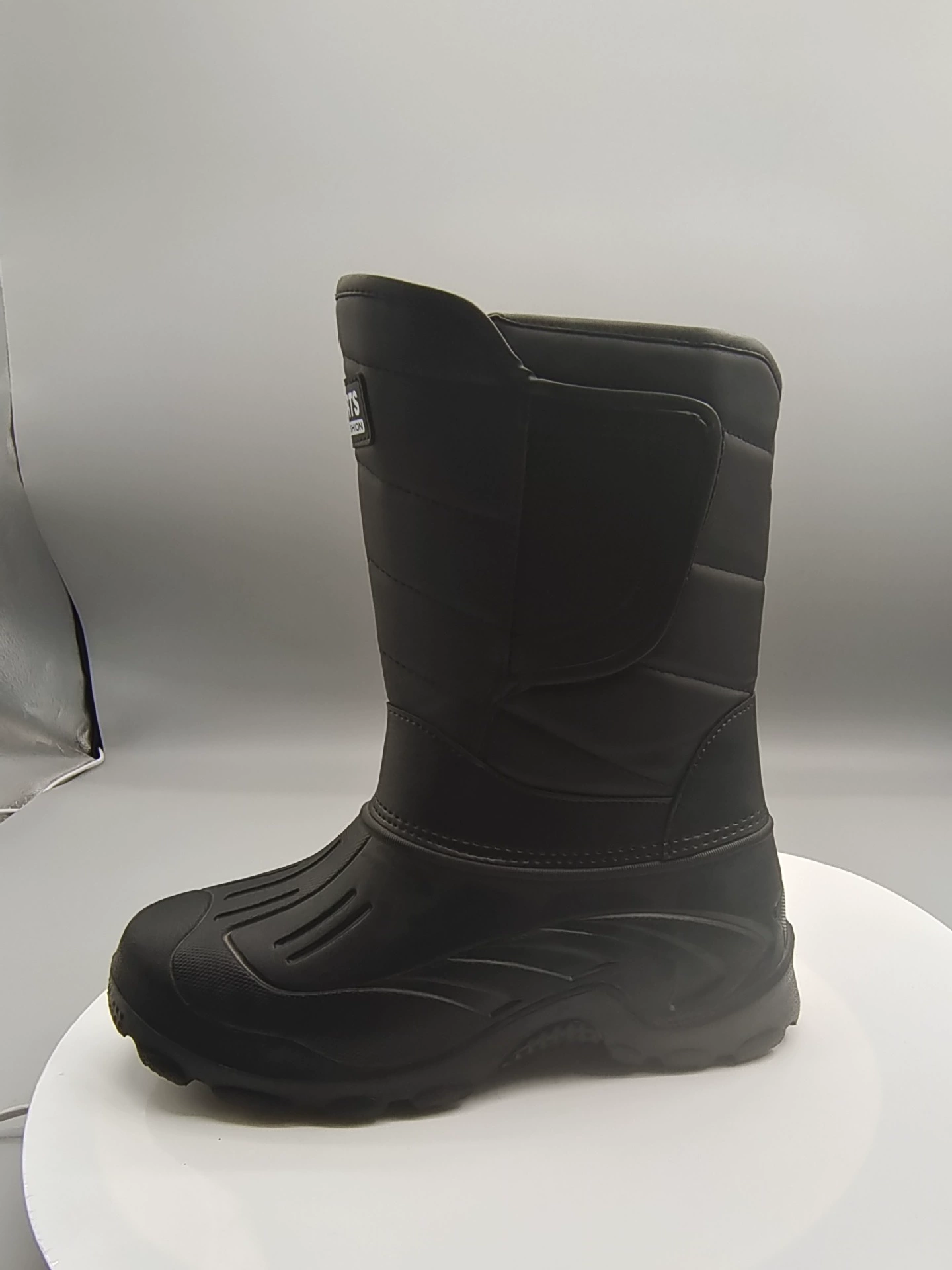 Men's Snow Boots, Insulated Waterproof Outdoor Boots, Lightweight 1.1 kg, Sizes 37–46