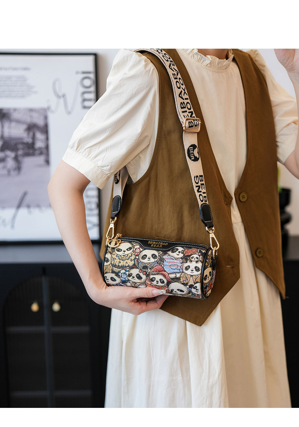 autumn new small bag women's fashionable all match small round bag trendy fashion shoulder messenger bag_voghion.com