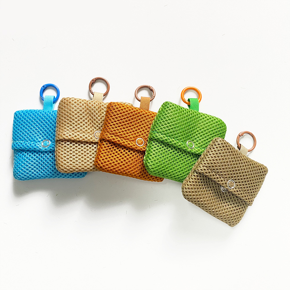 New Earphone Case, Mosquito Repellent Bag, Storage Pouch, Cute Portable Keychain, Coin Purse