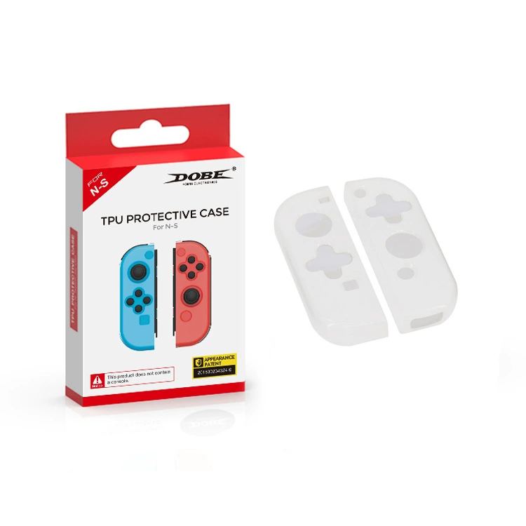 Switch left and right handle transparent TPU protective case Joycon handle TPU protective cover game peripheral accessories