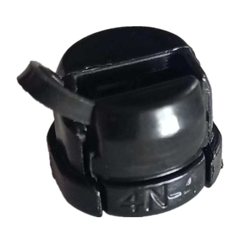 扁线用4N-4电源线扣4K-4电线固定扣黑色线夹扁线拉不脱环保阻燃