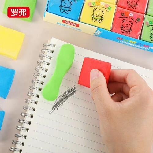 Plastic Eraser, Pulling Eraser, Art Drawing, Colored Pencil Eraser, Highlight Soft Eraser, Fun Learning Supplies