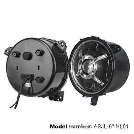 RGB款9英寸大灯 LED汽车大灯 适用于吉普 牧马人JL JT 2018+