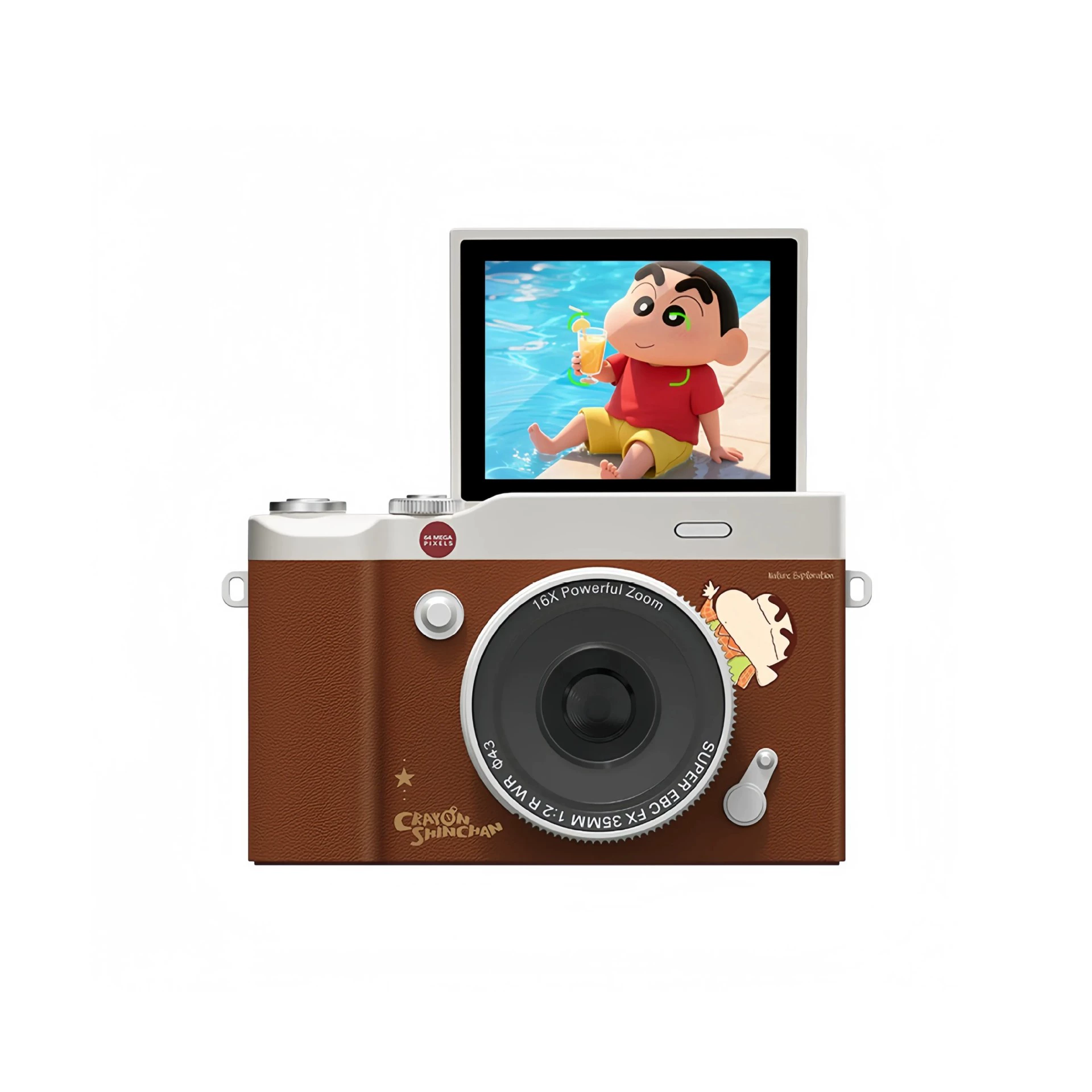 Поворотная мини‑камера CCD с двумя объективами, портативная HD, варианты micro‑SD (32/64/51,2G)