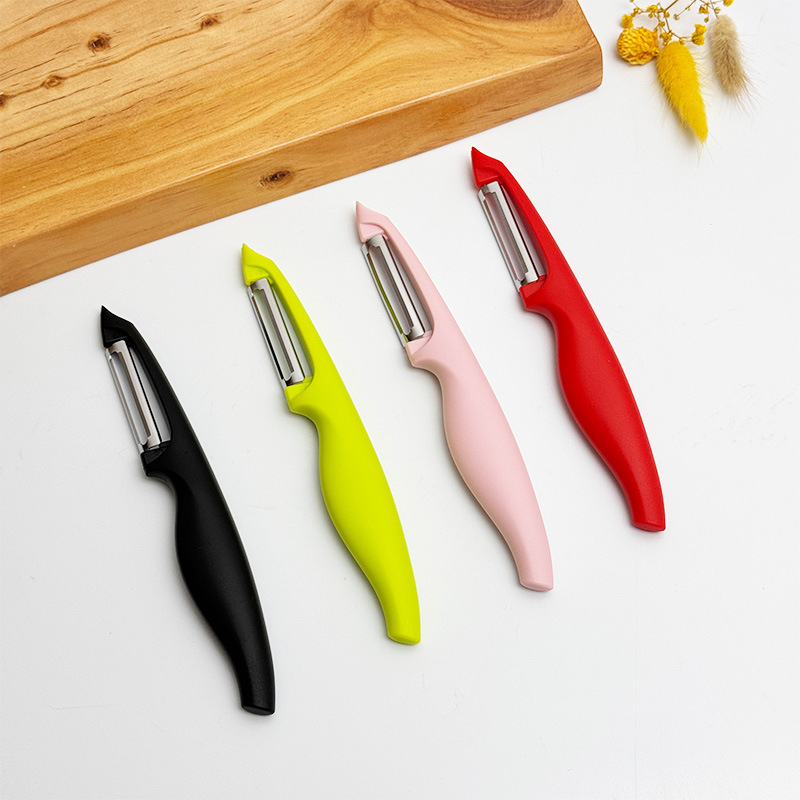 Cuchillo de acero inoxidable para engrosar frutas duraderas raspadoras de manzanas raspadoras de frutas de melón patatas raspadoras de cocina doméstica