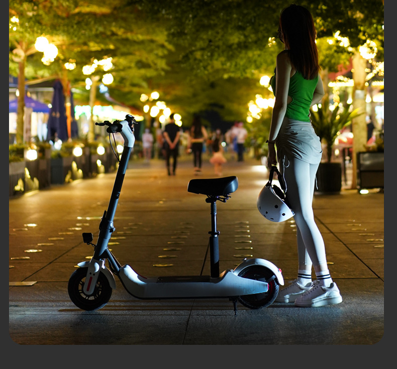 Suitable for Bremer Electric Scooter Foldableing Electric Vehicle Mini Mount Two-Wheel Battery Portable Small Mobility