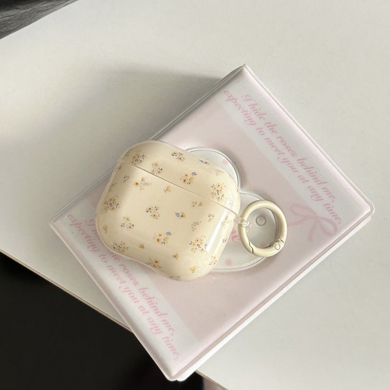 Coreano ins pequeña flor fresca para auriculares AirPods Apple 1 / 2 generación cubierta inalámbrica 4 generación nueva