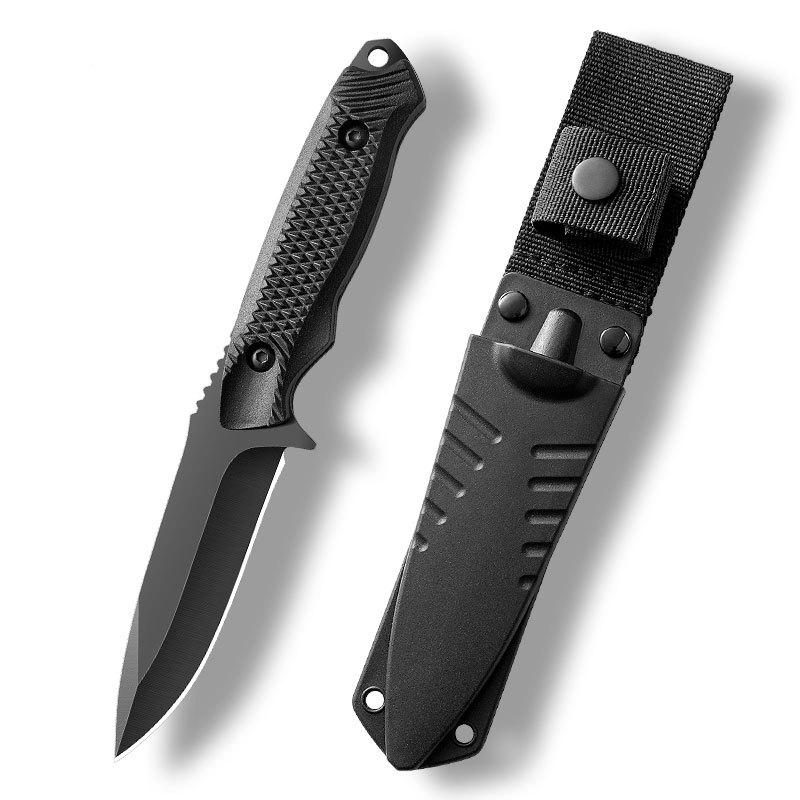 Inventario transfronterizo al aire libre cuchillo recto cuchillo de corte de alta dureza cuchillo de mano cuchillo multifuncional cuchillo de cocina cuchillo de frutas doméstico