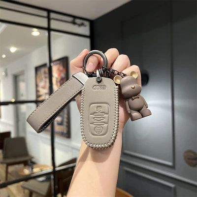 a3 q3 q3 special – Car key bag - audi-a-elephant-gray-simple-with-violent-bear