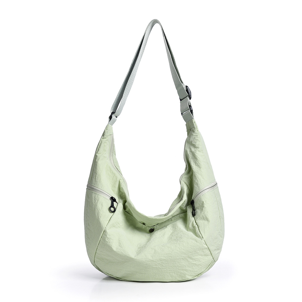 Women's Large Capacity Hobo Bag, Crossbody Shoulder Bag, Crescent Underarm Bag - Thumbnail 8