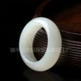 新疆玉指环简约金丝玉器