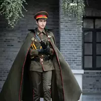 Униформа военного лидера, косплей, военное пальто, богатая старая накидка для косплея девятого ворота Чжан Дафоэ, маршальный костюм в стиле Республики Китай.