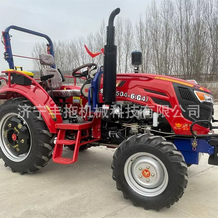 常力504全新农用耕地四轮拖拉机 50马力四达发动机梭式换挡拖拉机