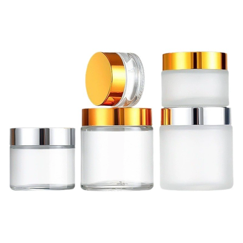 30 г бутылочка для скраба, 10 г прозрачная стеклянная баночка для крема, 100 г косметическая бутылочка, 50 г коричневая бутылочка для крема для глаз