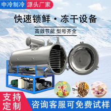 中小型药材低温真空干燥机灵芝石斛冻干设备高效节能熊胆汁冻干机
