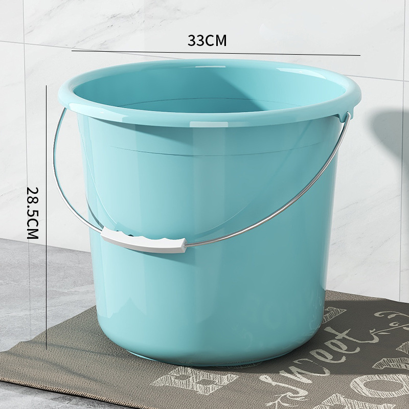 Cubo de lavandería dormitorio de estudiantes domésticos cubo de baño grande con cubierta al por mayor cubo de plástico cubo de espesamiento cubo de almacenamiento al por mayor