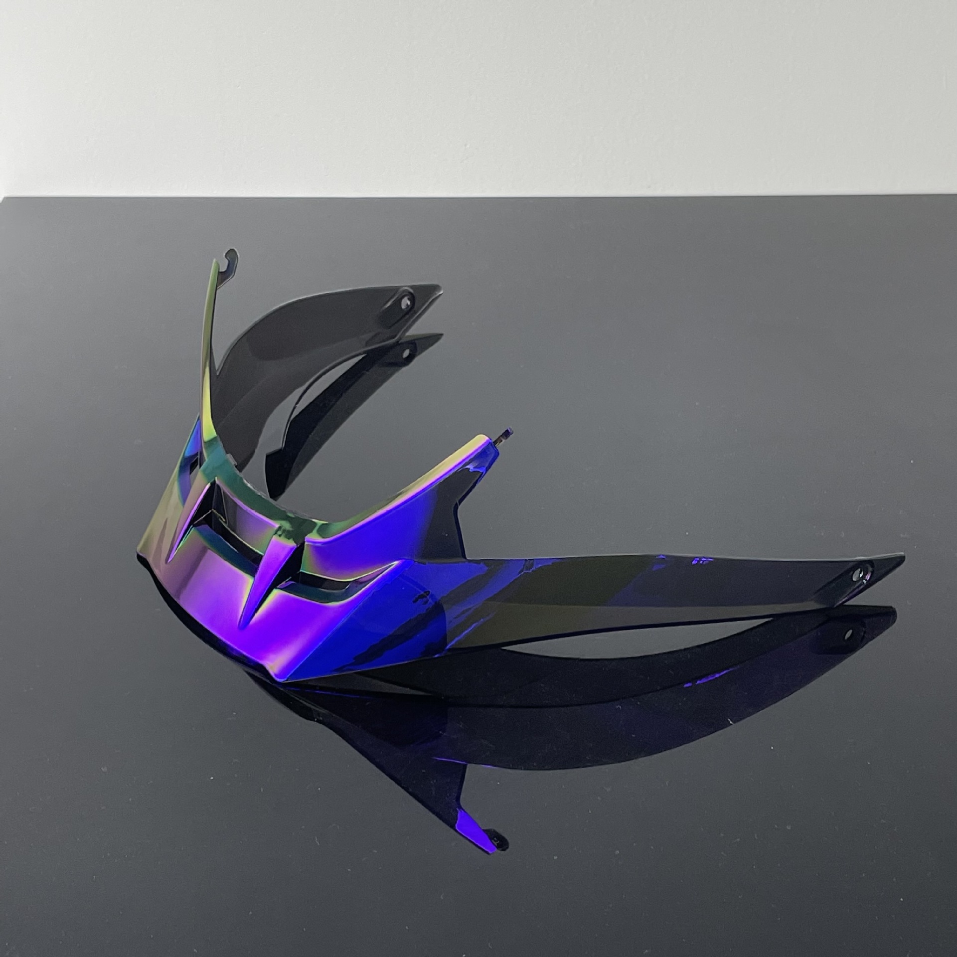R50S Helmet Tail Wing Is Suitable for R50S Pro Helmet, Personalized Modified Tail Wing Spoiler, Colorful Helmet Accessories