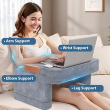 亚马逊爆款两层电脑游戏套装用于床上沙发游戏工作膝上阅读枕头