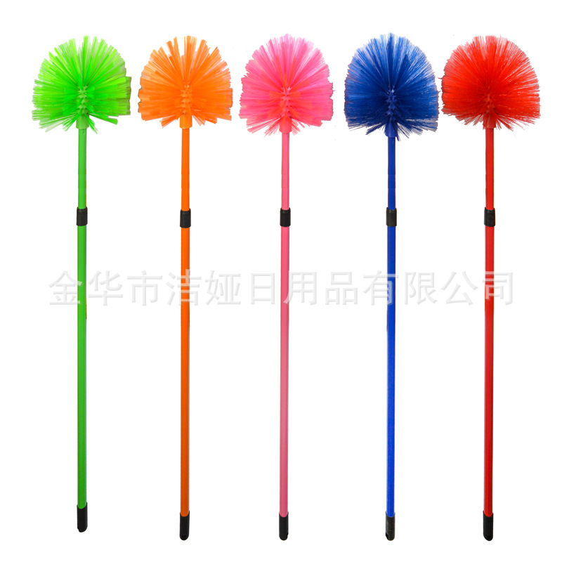 Factory Direct Sales Street Stall Artifact Roof Ceiling Spider Web Dust Removal Retractable Duster Ceiling Sweep Cleaning Brush
