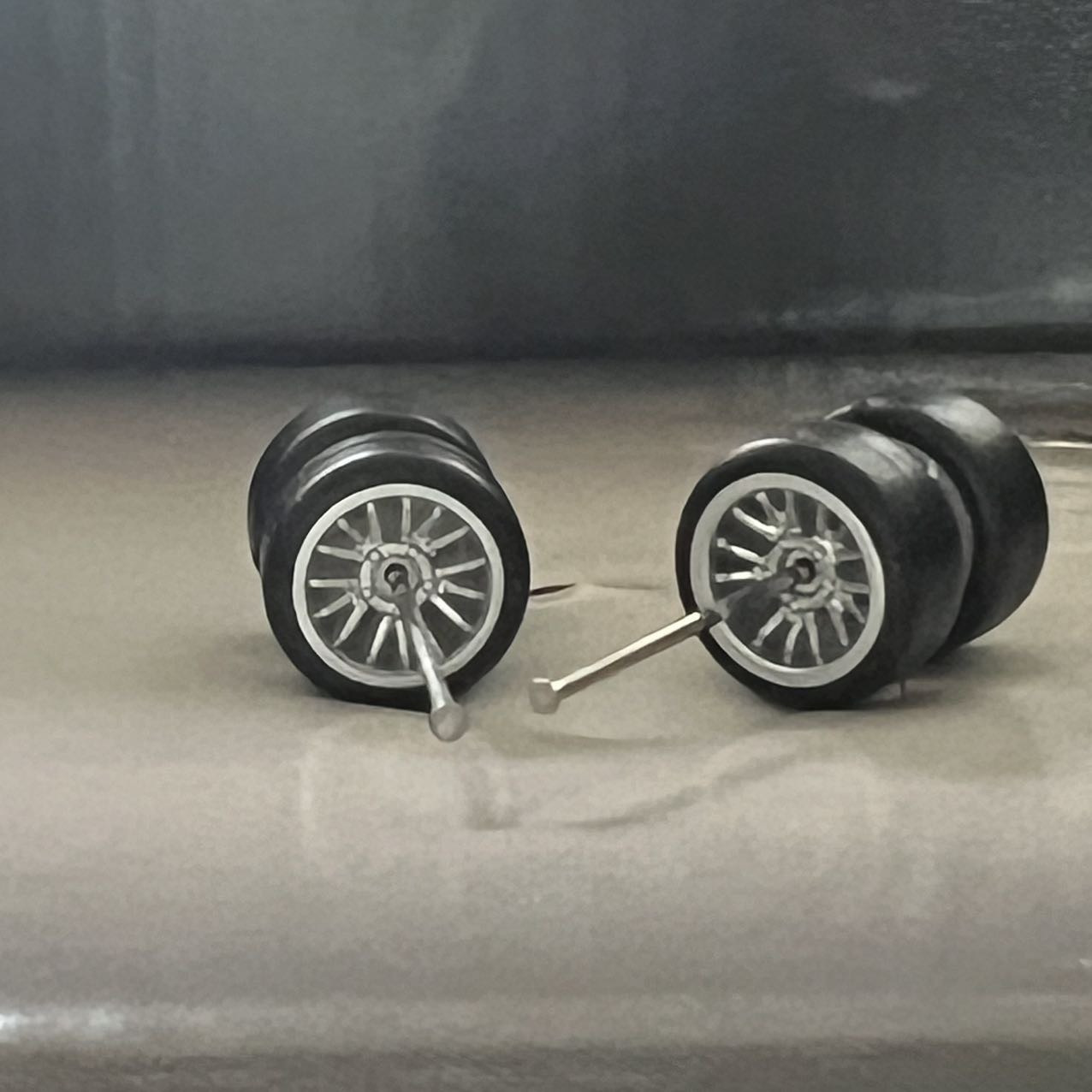 Hot Wheels Matchbox Domica 1/64 de nivel de entrada de aleación de coche modelo de modificación de la rueda de goma del neumático de goma cubo de la rueda