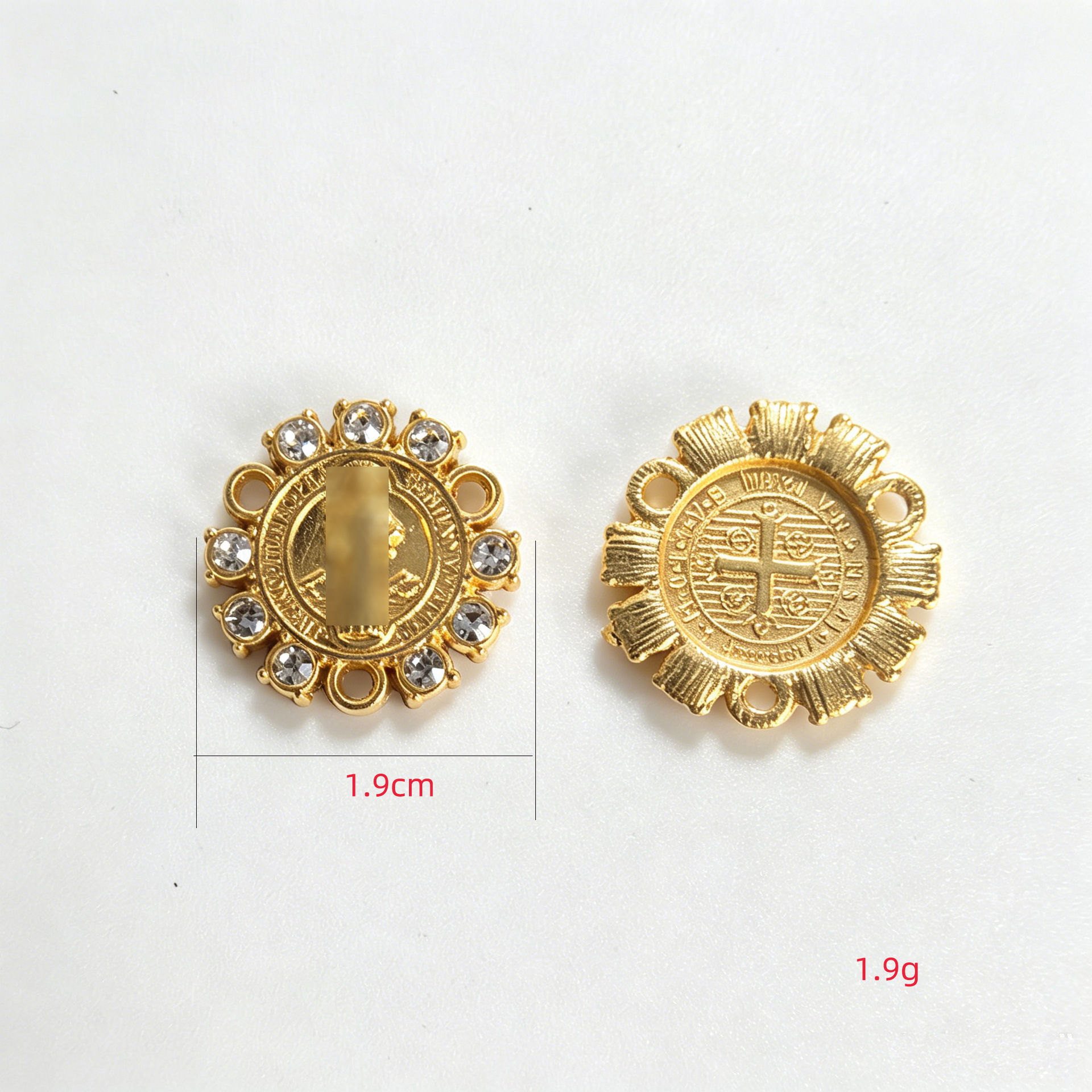 Cross-Border DIY Alloy Jewelry Pendants, Simple European and American Retro Jewelry Pendants, Cross Necklaces, Jewelry Accessories