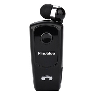 Fineblue Беспроводная телескопическая Bluetooth-гарнитура 5,1 F920 с клипсой для звонка с вибрацией и голосовым номером