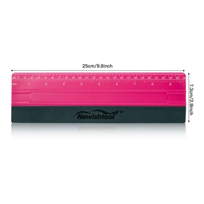 Car cleaning tools: with Scale, Extended Scraper for - 25cm-pink