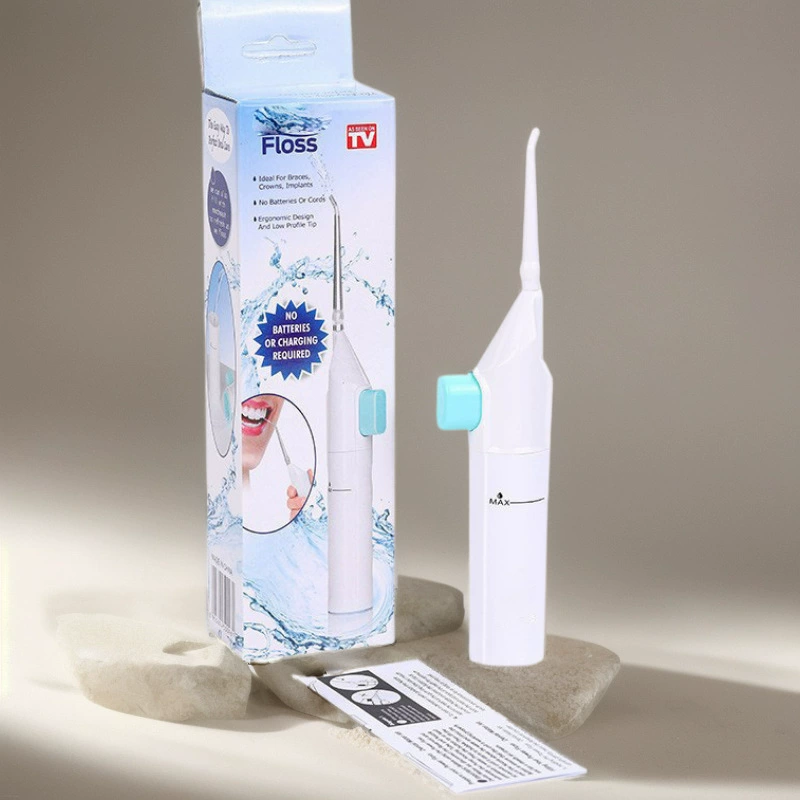 Электрическая коммерция Прямая трансляция продуктов water floss зубной очиститель портативный ручной высокого давления