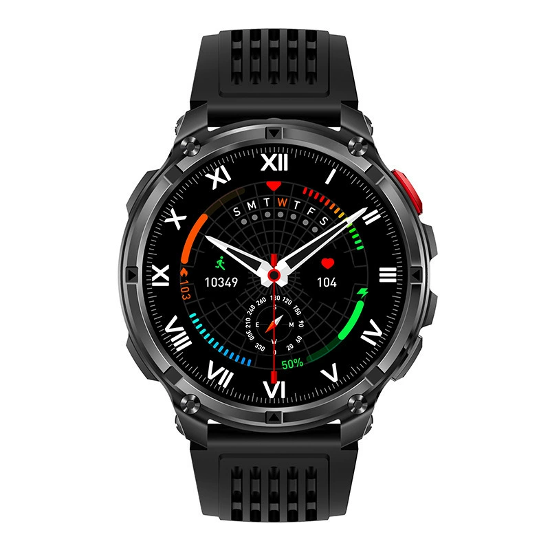 Bracelet, needle, flashlight, watch, bluetooth, tracks heartbeat, monitors oxygen level