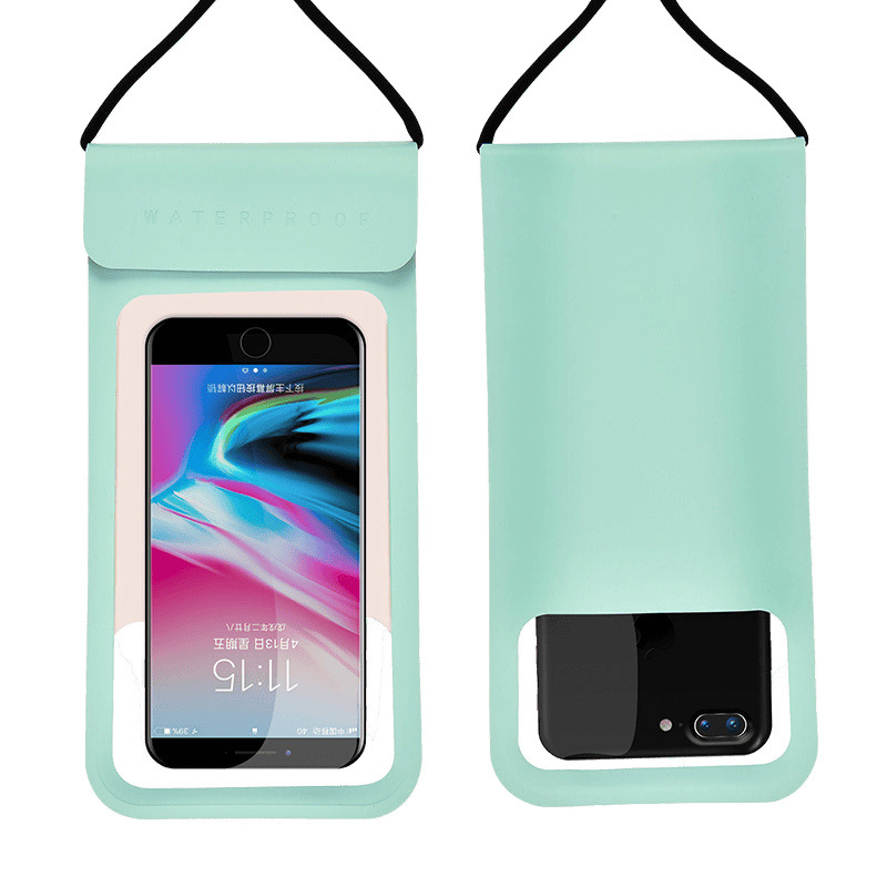 Bolsa para teléfono móvil, pantalla táctil, equipo de natación y deriva, funda de buceo sellada, funda especial para teléfono móvil para conductor para llevar, comercio al por mayor