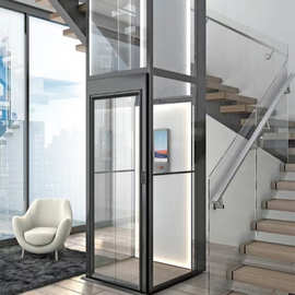 家用电梯二三四五六层室内外曳引液压别墅复式阁楼自建房厂家直销