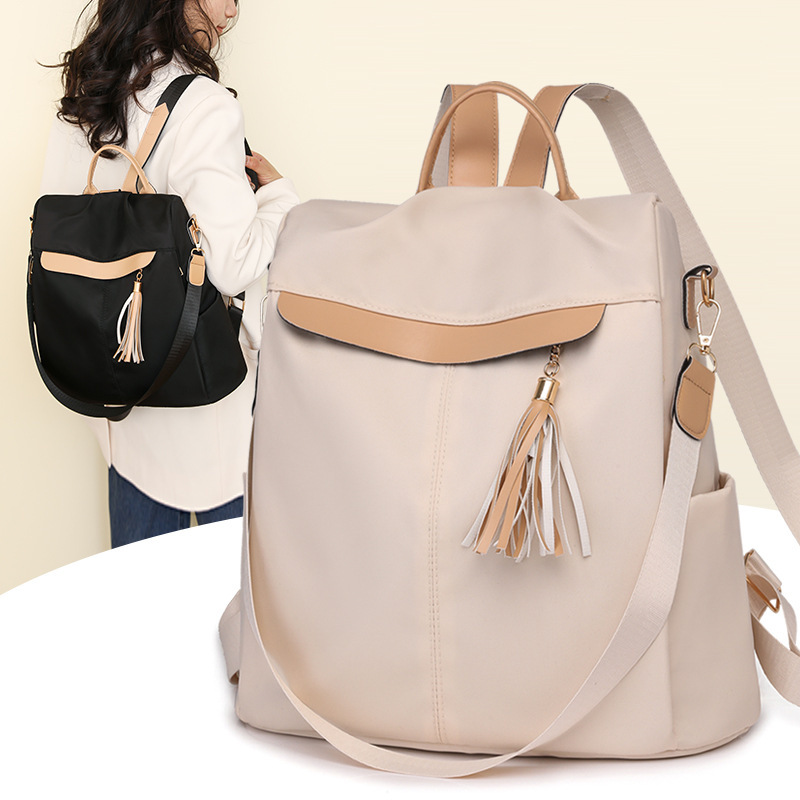 Mochila para mujer 2024 nueva moda casual para mujer mochila antirrobo Europa y América mochila de viaje transpirable ligera y versátil