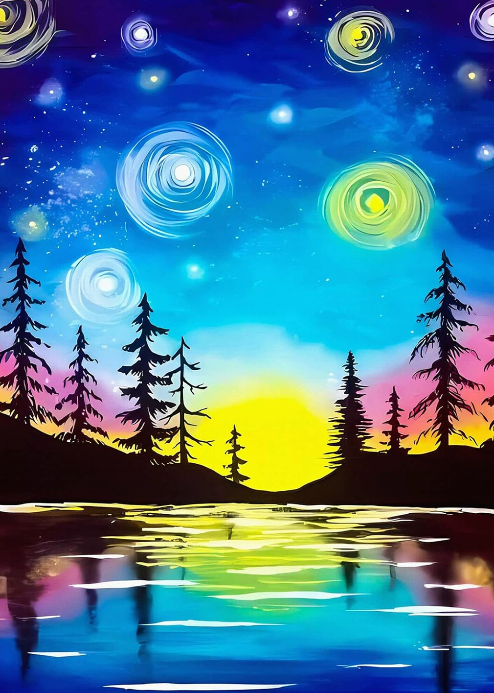Картина алмазной мозаики 5D, Пляжный ракушечный пейзаж, 30×40 см, полный стирт DIY набор