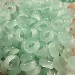 10mm玉リングバックル厚い巴山玉リングバックルアクセサリーdiyアクセサリービーズ編みネックレスストラップビーズ
