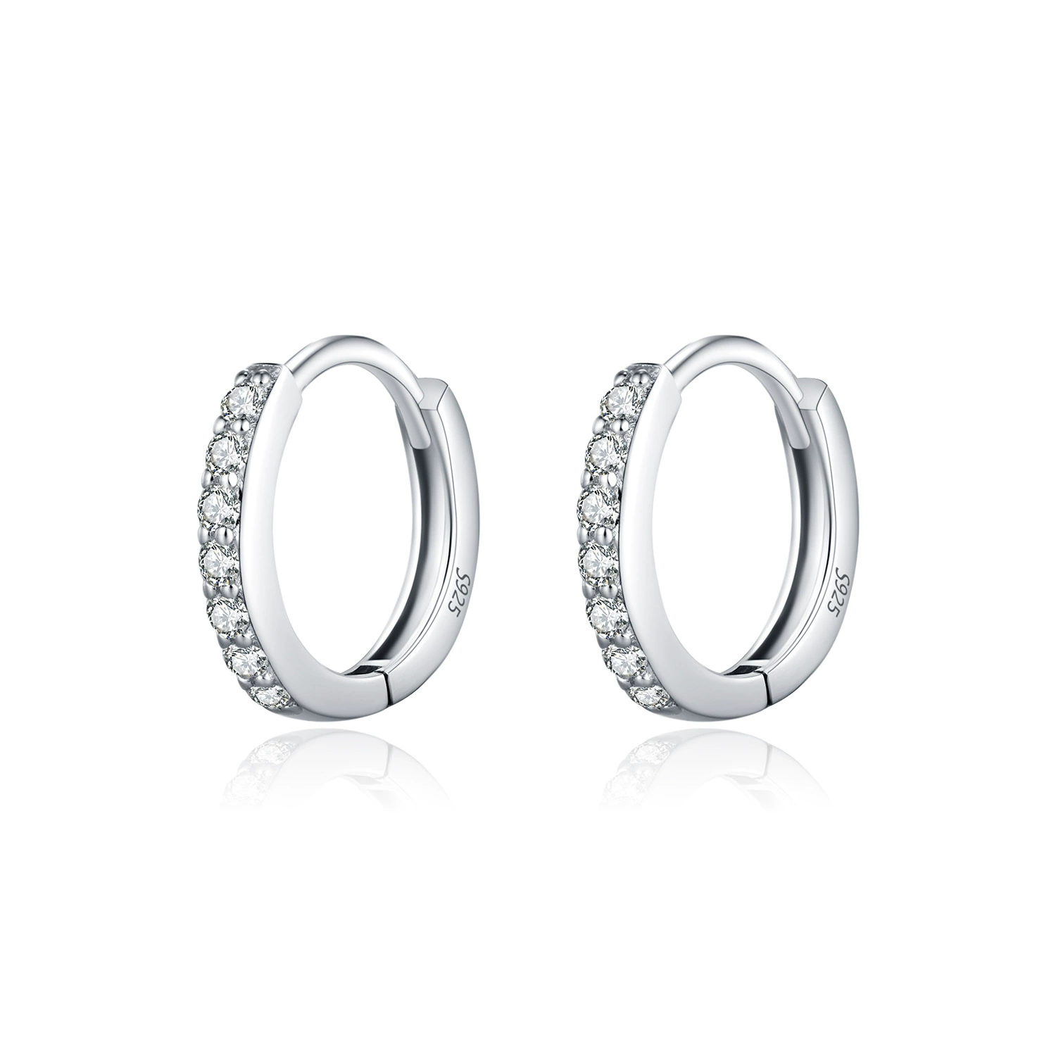 Modian Mo Dian D Seda Mosan Diamond S925 серебро осень и зима продвинутые маленькие ученики дневной дух drill ушко женщины