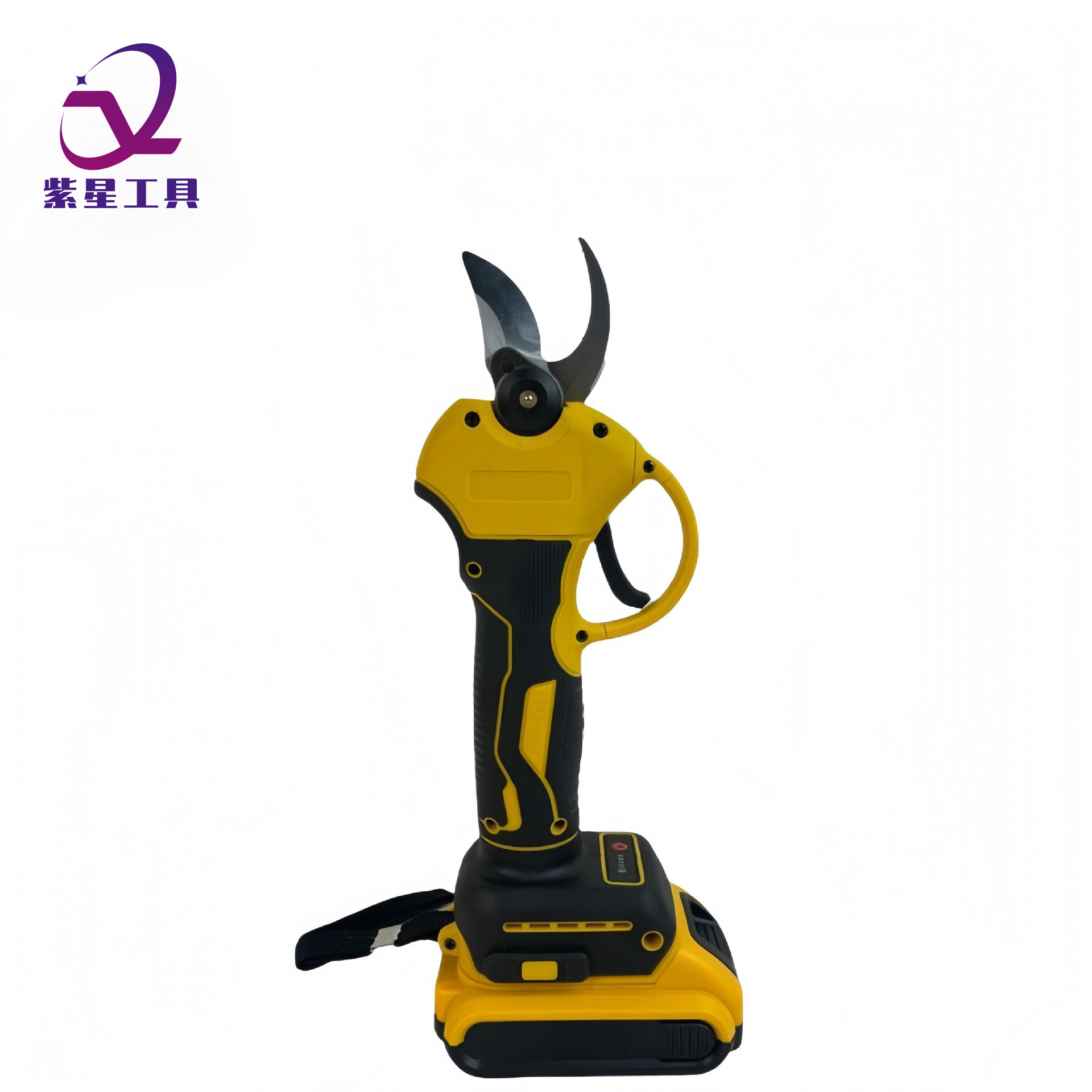 电动修枝剪刀充电式强力园林果树专用剪子锂电粗枝修剪外贸批发