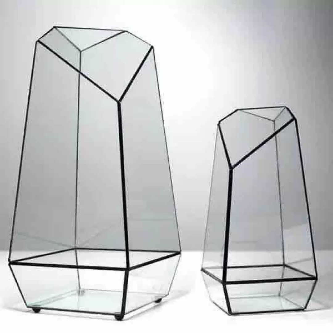 Микро-Ландшафтная стеклянная теплица