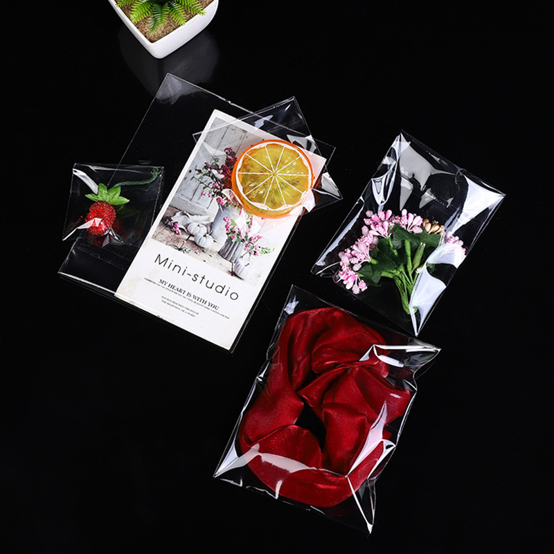 長條包裝袋opp包裝袋批發塑料包裝袋透明自粘袋飾品服裝防潮袋16