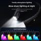 TikTok Explosive Neck Hanging Fan Lazy Fan Outdoor Sports Handheld Fan Portable Leafless Neck Hanging Small Fan