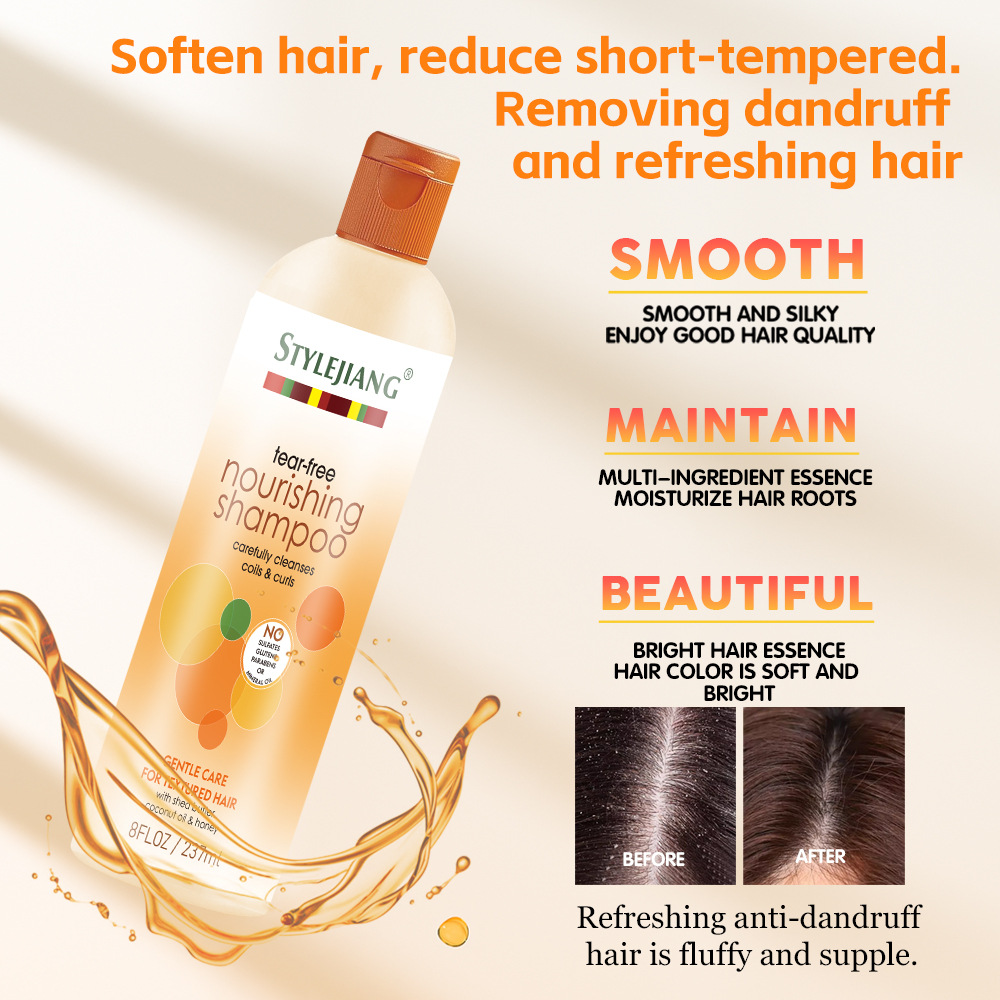 Shampoo al por mayor transfronterizo, fragancia, reparación suave, teñido y lavado, paquete de protección, acondicionador para reparar máscara para el cabello seco y dañado.